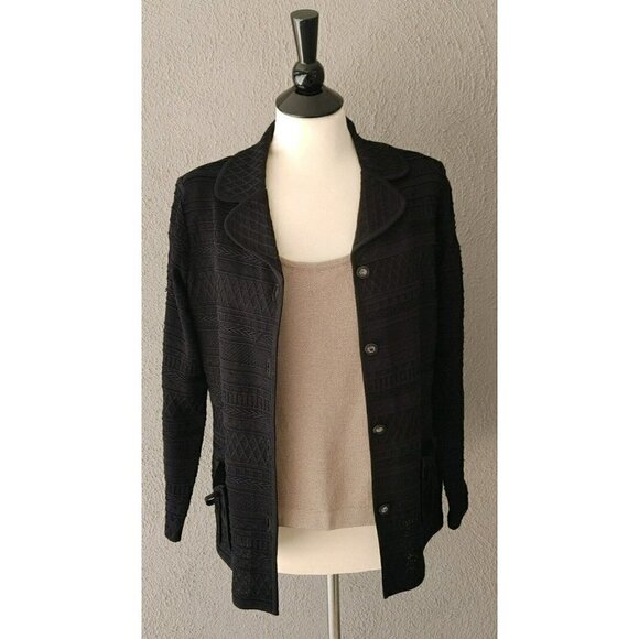 NWT ST. JOHN Wool Blend Scoop Neck Knit Shell Tank Top in Mocha Size Large - Picture 6 of 6